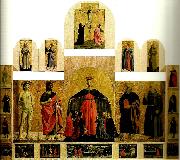 Piero della Francesca polyptych of the misericordia painting